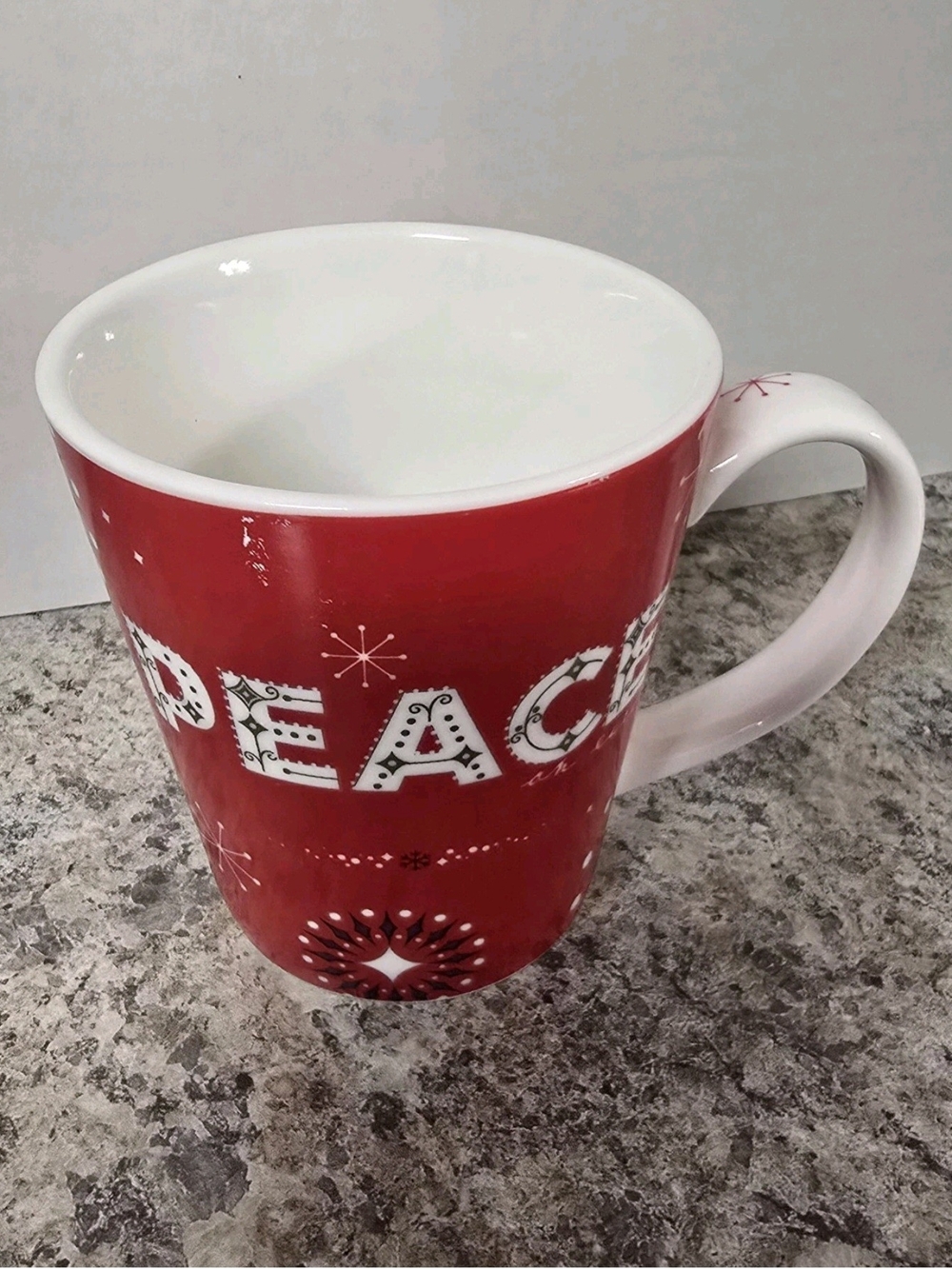 Starbucks Peace Vintage (2006) Coffee Mug Christmas Mug Holiday Decor Christmas